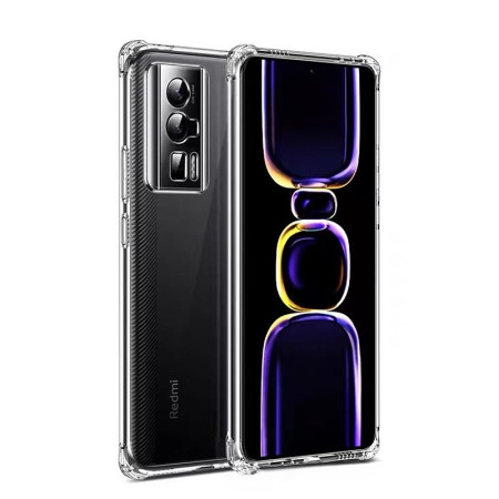 Husa protectie pentru Xiaomi 11T / 11T Pro, Flippy, TPU, Antisoc, Protectie colturi, Rezistenta la impact, 1.5 mm, Transparenta