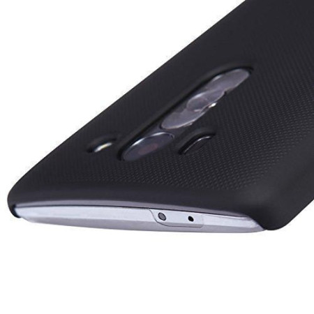 Husa LG G3 Beat Nillkin Frosted Shield Negru + Folie de protectie