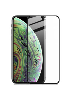 Folie Sticla Flippy® compatibila cu Apple iPhone X/XS 111D Negru