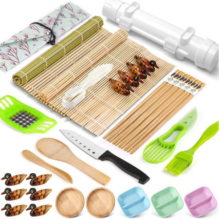 Set 31 de Accesorii pentru Sushi, Flippy, Multicolor