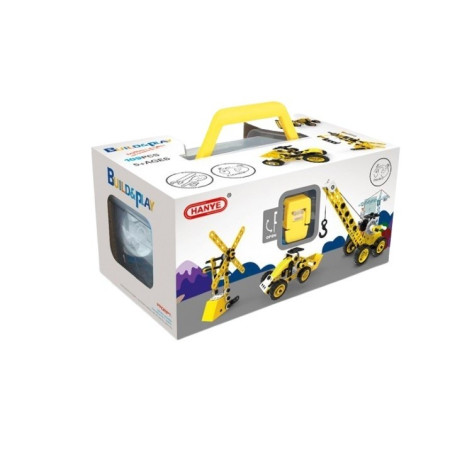 Set pentru construit masini, Flippy, Educativ si creativ, 100 piese