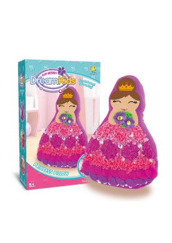 Set creatie perna pentru copii, Dream Kids, Printesa