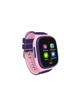 Ceas Smartwatch Flippy, Pentru Copii, LT31E-4G cu Functie Telefon, Localizare GPS, Istoric Traseu, Apel de Monitorizare, Camera, Mov/Roz