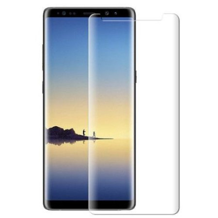 Folie Sticla Securizata Flippy, 9H, Transparenta HD, Curbata pentru Samsung Galaxy Note 9 Transparent