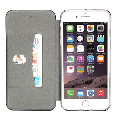 Husa de protectie Flippy compatibila cu Apple iPhone 6/6S Magnet Book Case Rosu