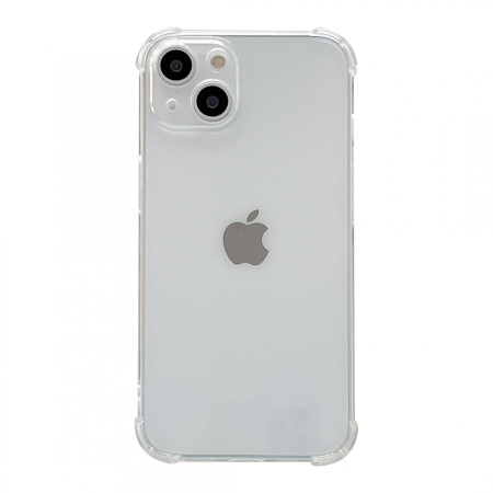 Husa de protectie Flippy compatibila cu Apple iPhone 13 Tpu Antisoc 1.5 mm Transparent