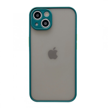 Husa protectie Flippy compatibila cu Apple iPhone 13 Mini Phantom Tpu Verde