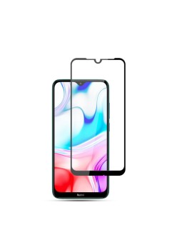 Folie Sticla Flippy® compatibila cu Xiaomi Redmi 8 111D Negru