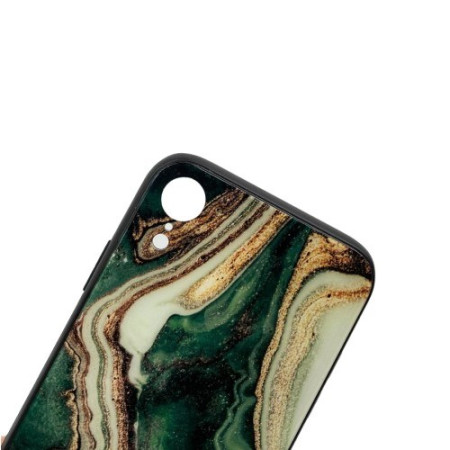 Husa protectie pentru Apple iPhone XR Soft Acryl TPU Marble Model 3