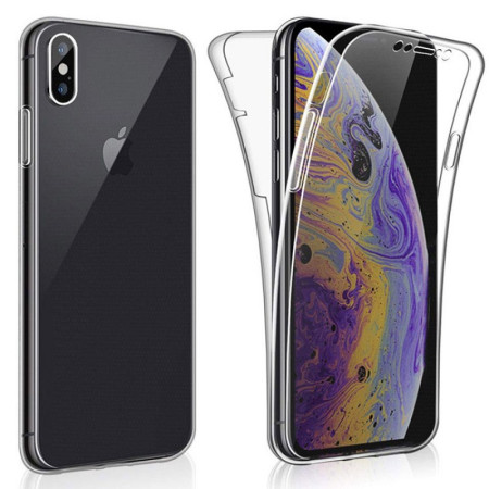 Husa de protectie Flippy® pentru Apple iPhone 8 Plus Full Tpu 360 V2 Transparent