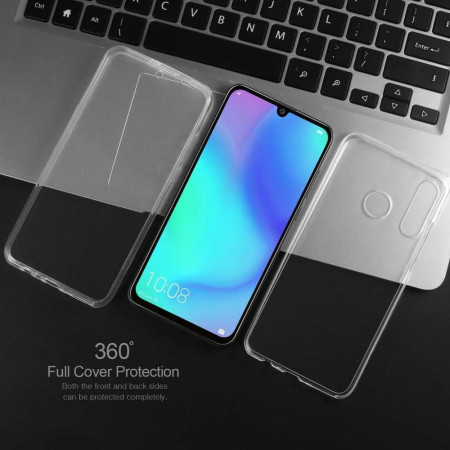 Husa de protectie Flippy® compatibila cu Huawei P30 Lite Full Tpu 360 Transparent