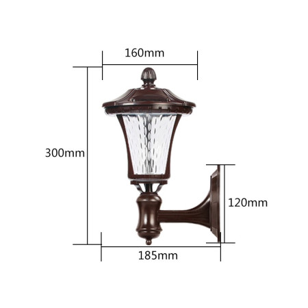 Lampa solara cu prindere de perete, Flippy, Alb rece