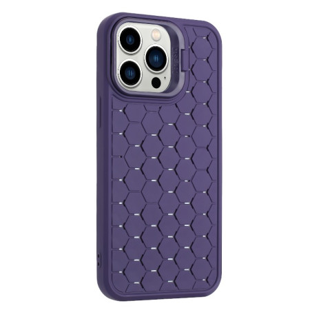 Husa de Protectie TPU, Flippy, pentru Apple iPhone 14 Plus, 3D Cube, cu Inel, Protectie Camera, Antisoc, Antizgariere, Antialunecare, Acoperire Completa, Mov