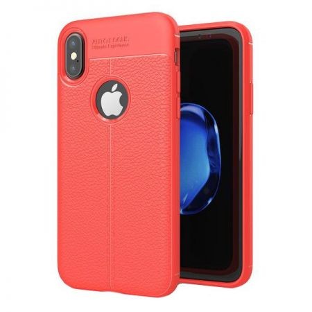 Husa Apple iPhone X Zore TPU moale Rosu