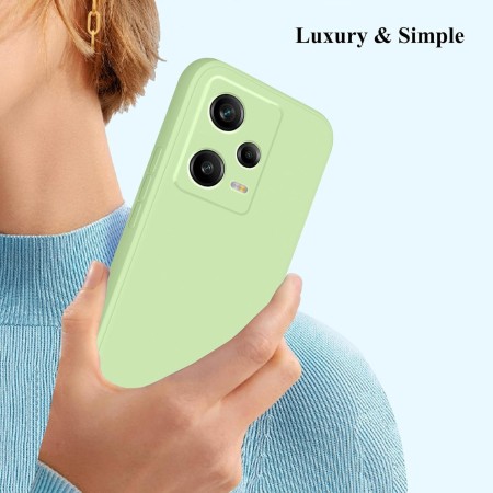 Husa de Protectie Matte TPU, Flippy, pentru Xiaomi Redmi 12 Pro, Protectie Camera, Antisoc, Antizgariere, Antialunecare, Acoperire Completa, Verde