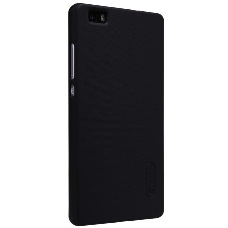 Husa Huawei Ascend P8 Lite (2015) Nillkin Frosted Shield Negru + Folie de protectie