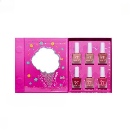 Set 6 Blush-uri lichide, Kevin&Coco, Ice Cream, 19.1 x 15.1 x 3.4cm