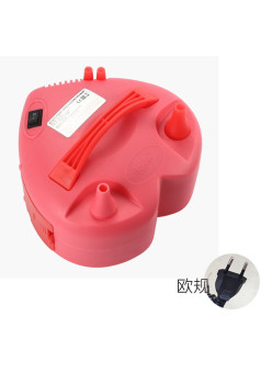 Pompa Electrica Pentru Umflat Baloane, 600 W, in Forma de Inima, Rosie