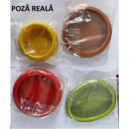 Set 4 Recipiente pentru Pastrarea Proaspata a Legumelor, Flippy, Cutii Portabile Sigilate Anti-oxidare, 4 Forme Diferite pentru Legume sau Fructe, Culori diferite