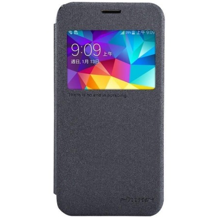 Husa Samsung Galaxy S5 Nillkin Sparkle Flip Negru