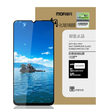 Folie Sticla Flippy® compatibila cu Xiaomi Redmi 9 111D Negru