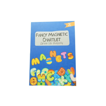 Joc educativ magnetic tip carte, Fancy Magnetic Chartlet, 26 de piese, +3 ani, multicolor