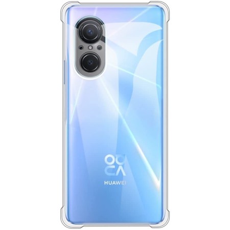 Husa Protect Plus Extra pentru Huawei NOVA 9 SE, Flippy, Silicon Premium, Transparenta