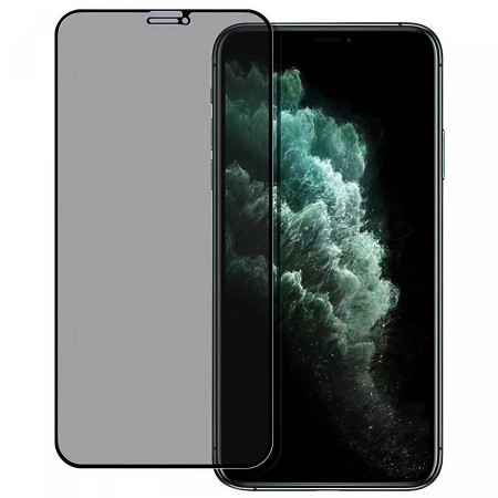 Folie de Sticla Securizata pentru Apple iPhone 15 Pro Max, Flippy, Privacy 30°, Vizibilitate HD, Protectie Completa 9D, Anti-Amprenta, Protectie Confidentialitate, Negru