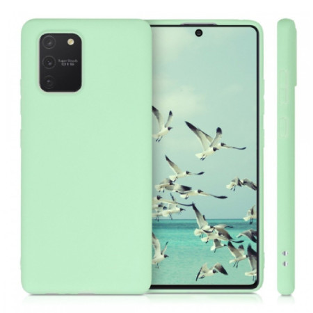 Husa protectie Flippy compatibila cu Samsung S10 Lite Matte Tpu Mint