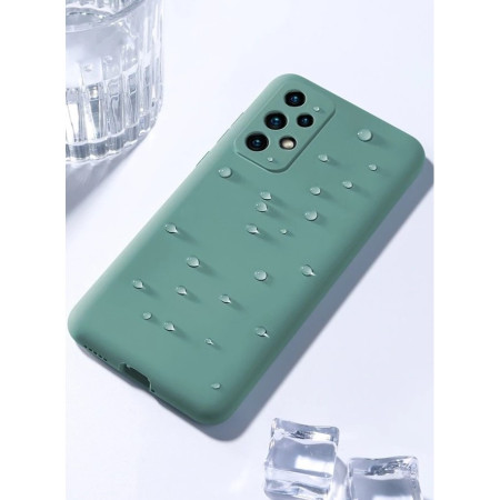 Husa protectie Flippy pentru Samsung A53 5G Liquid Silicone Verde