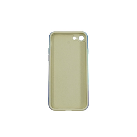 Husa protectie Flippy compatibila cu Apple iPhone 12 Tpu Ombre, Verde/Alb