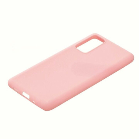 Husa protectie Flippy compatibila cu Samsung Galaxy S21 Ultra Liquid Silicone Case Roz