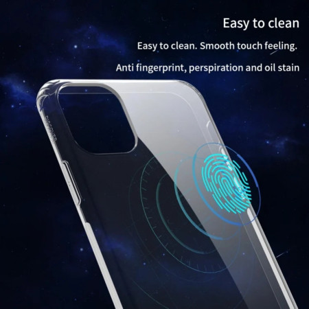 Husa TPU pentru iPhone 14 Pro Max, Flippy, Silicon, Protectie Antisoc, Transparenta