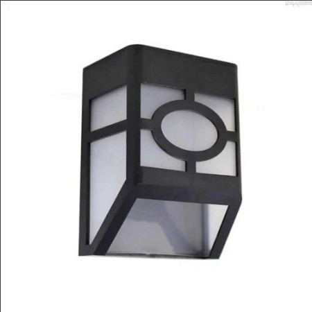 Lampa solara cu senzor Geometric, IP65, Lumina colorata, Flippy