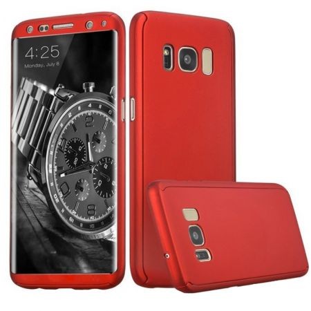 Husa Samsung Galaxy S8 Plus Full Cover 360 Rosu