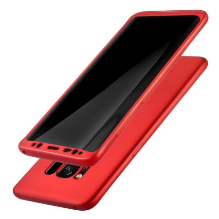 Husa de protectie pentru Samsung Galaxy S9 Plus Full Silicone Rosu