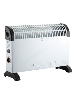 Convector Electric Clasic, Flippy, 2000W, 3 Trepte de Putere, Termostat, 53x19.8x38 cm, Alb