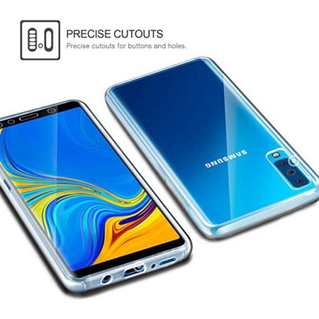 Husa de protectie Flippy 360 grade, PC+TPU+Folie policarbonat, pentru Samsung Galaxy A23 5G , Transparent