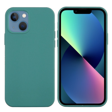 Husa protectie Flippy compatibila cu Huawei P40 Lite E Liquid Silicone Case Verde