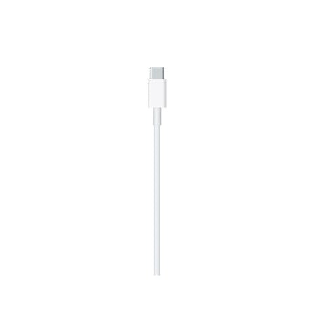 Cablu de date si de incarcare Apple, USB Tip-C-Lightning, 1 metru, Flippy, Alb