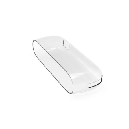 Husa Flippy pentru IQOS 3.0 DUO, de Protectie, Anti Soc si Zgarieturi, din Silicon, 12 x 4.5 cm, Transparent