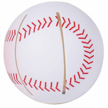 Minge UFO baseball Flippy cu deformare, diametru 8 cm, 3 ani +, lumini LED interactiva, minge magică OZN zburator, minge zburătoare, Alb