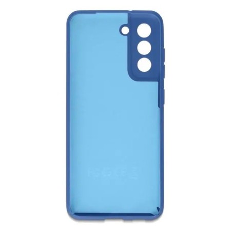 Husa protectie Flippy pentru Samsung S21 FE Liquid Silicone Albastru Inchis