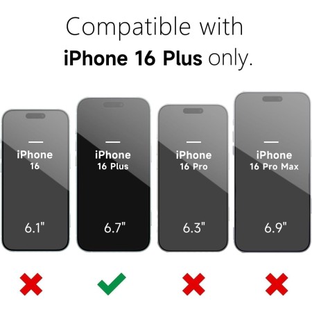 Husa de Protectie Matte TPU, Flippy, pentru Apple iPhone 16 Plus, Protectie Camera, Antisoc, Antizgariere, Antialunecare, Acoperire Completa, Roz