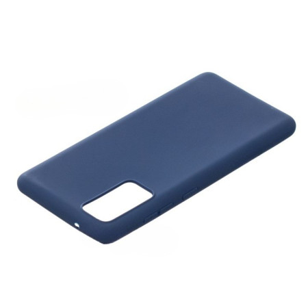 Husa protectie Flippy compatibila cu Samsung Galaxy S21 Ultra Liquid Silicone Case Albastru