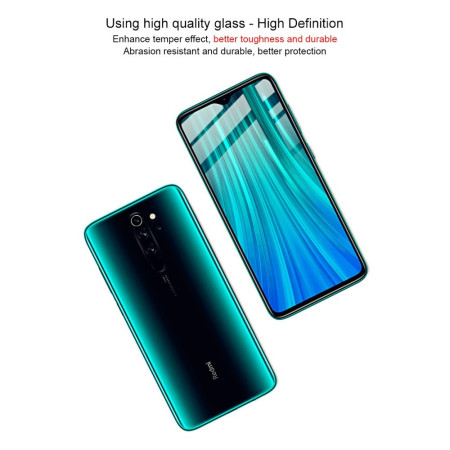 Folie Sticla Flippy® compatibila cu Xiaomi Redmi Note 8 Pro 111D Negru