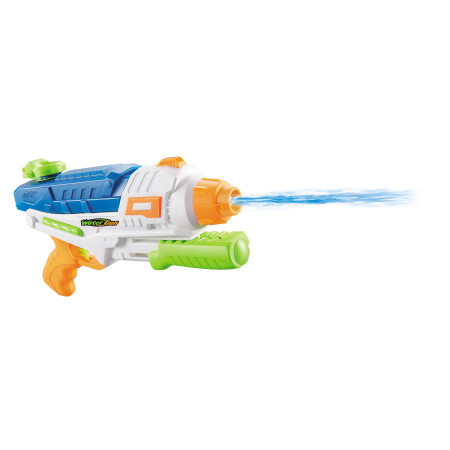 Pistol cu Apa pentru Copii, Rezervor, Pentru Piscina/Plaja, Flippy, 6ani+, Albastru/Multicolor, 1000ML, model 2