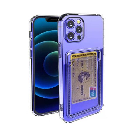 Husa protectie Flippy cu suport card compatibila cu Samsung Galaxy S10 Plus Transparent