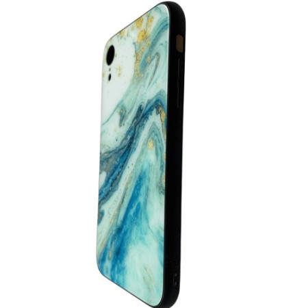 Husa protectie pentru Apple iPhone XR Soft Acryl TPU Marble Model 1