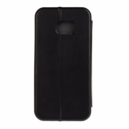 Husa de protectie Flippy compatibila cu Samsung Galaxy S7 Magnet Book Case Negru